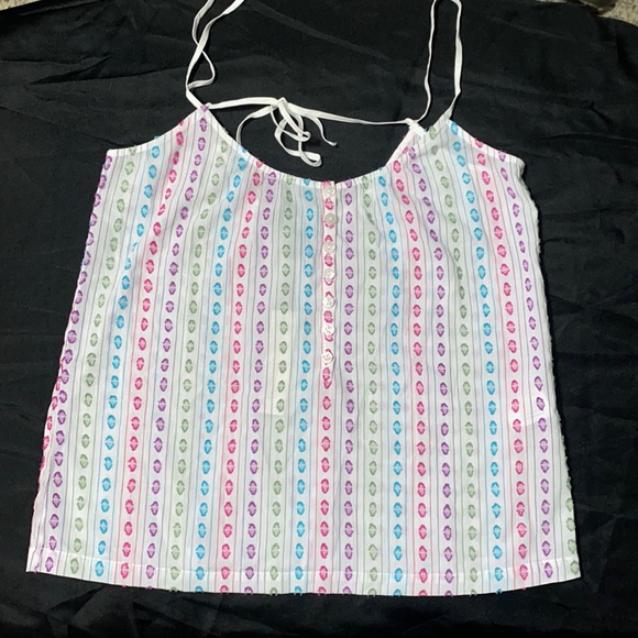 ModCloth White Embroidered Camisole Size Small NWT // FREE SHIPPING - Picture 3 of 7